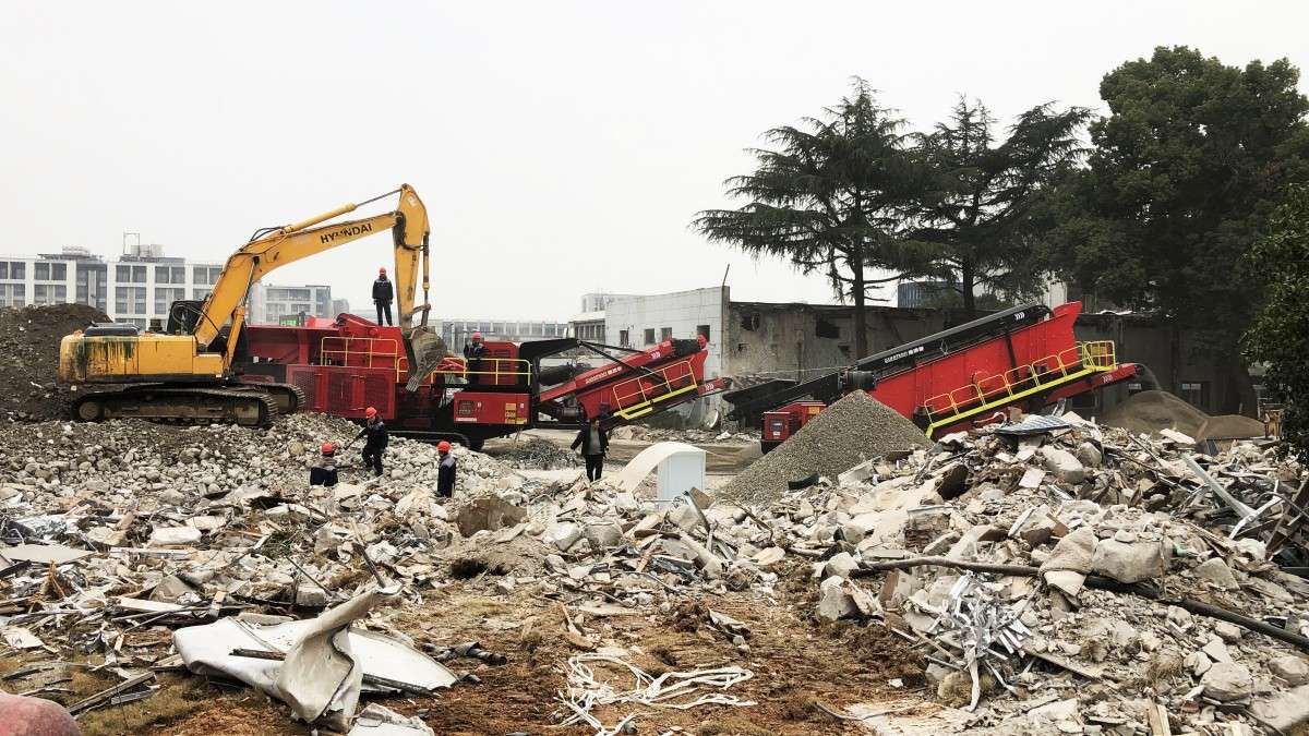application (22) — diesel mobile jaw crusher